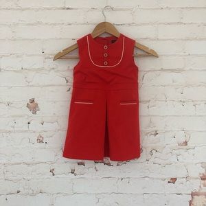 4T Tommy Hilfiger red dress EUC